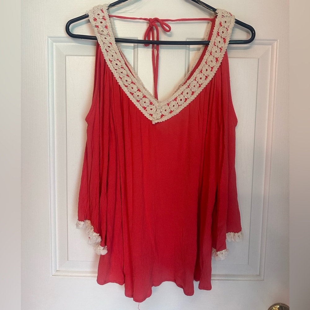 Altar’d State Cold Shoulder Top